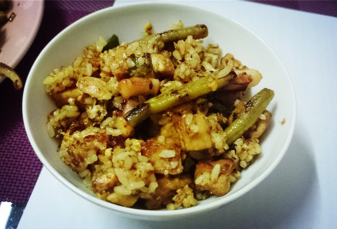 韩风鱿鱼炒饭