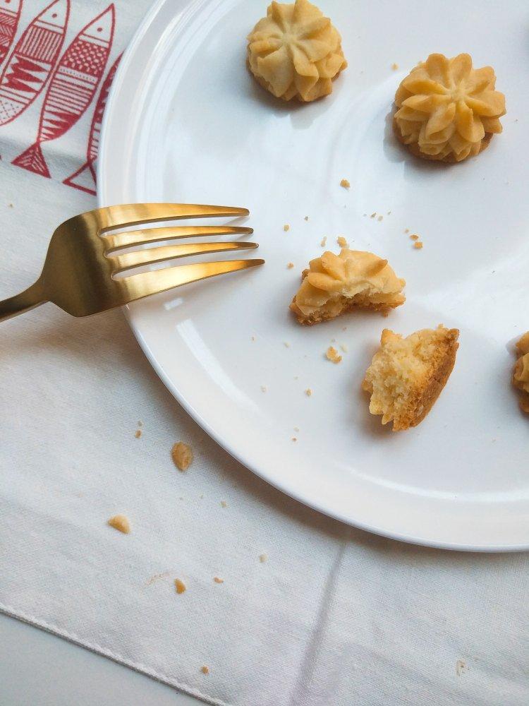 被业界猜了很久的网红牛油小花曲奇配方，酥的掉渣