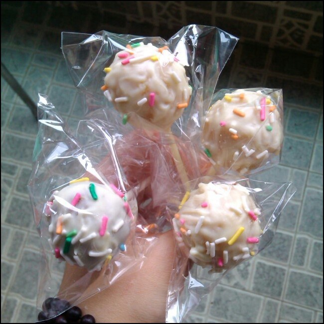 棒棒糖蛋糕 cake pops 做法