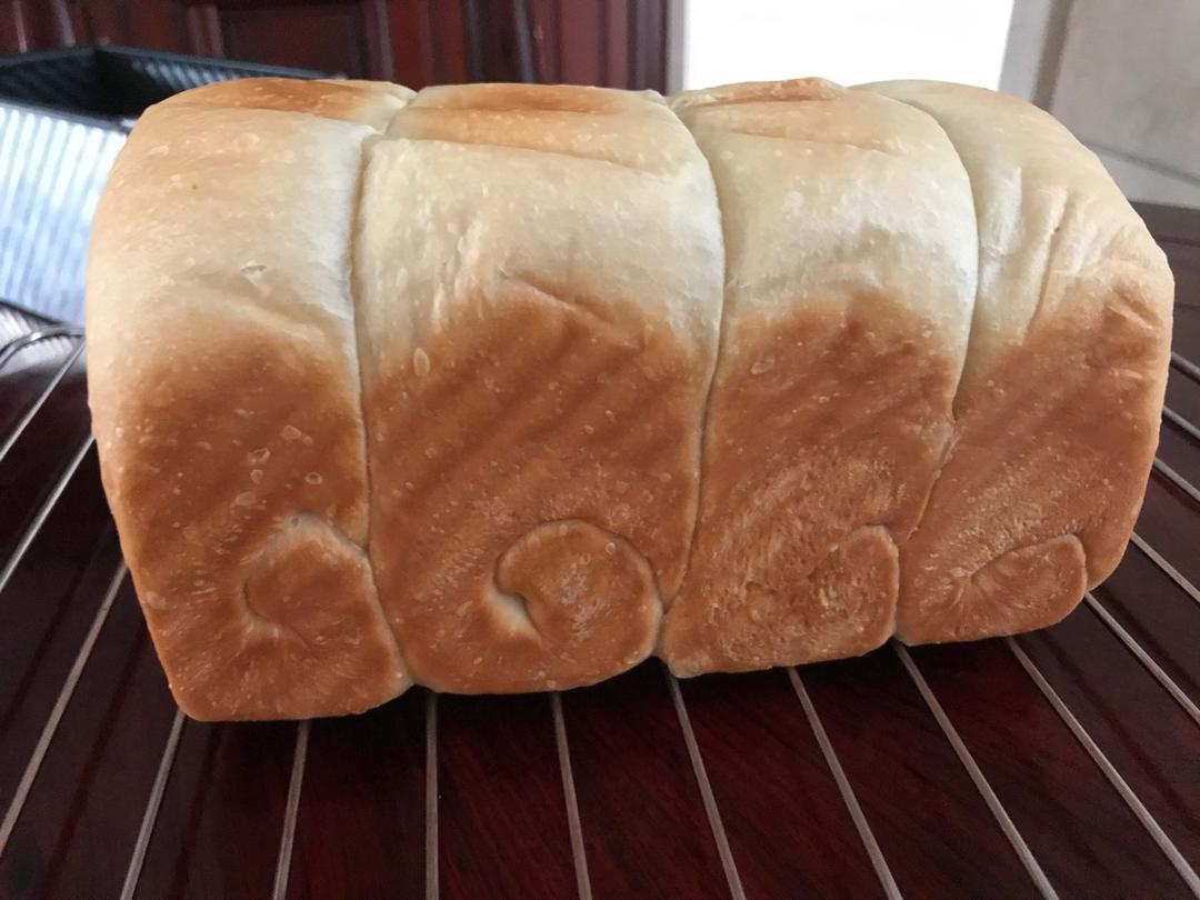 一次冷藏发酵吐司超级拉丝柔软(手揉出手套膜)