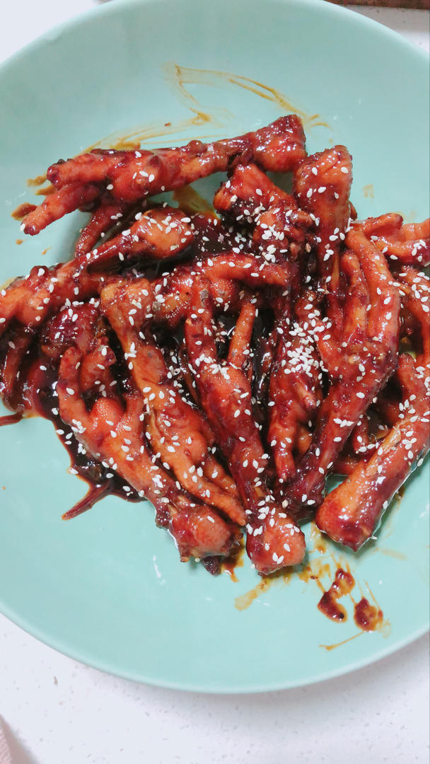 熊的兔仔做的可乐鸡爪