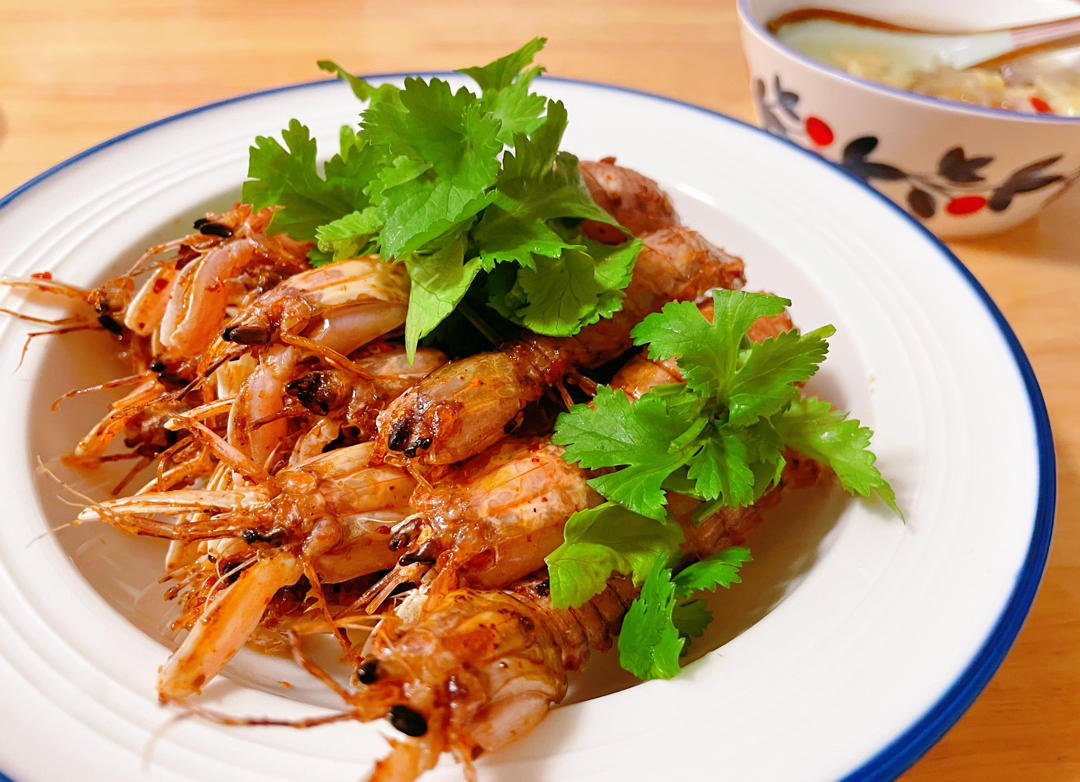 huangyanx做的椒盐虾菇