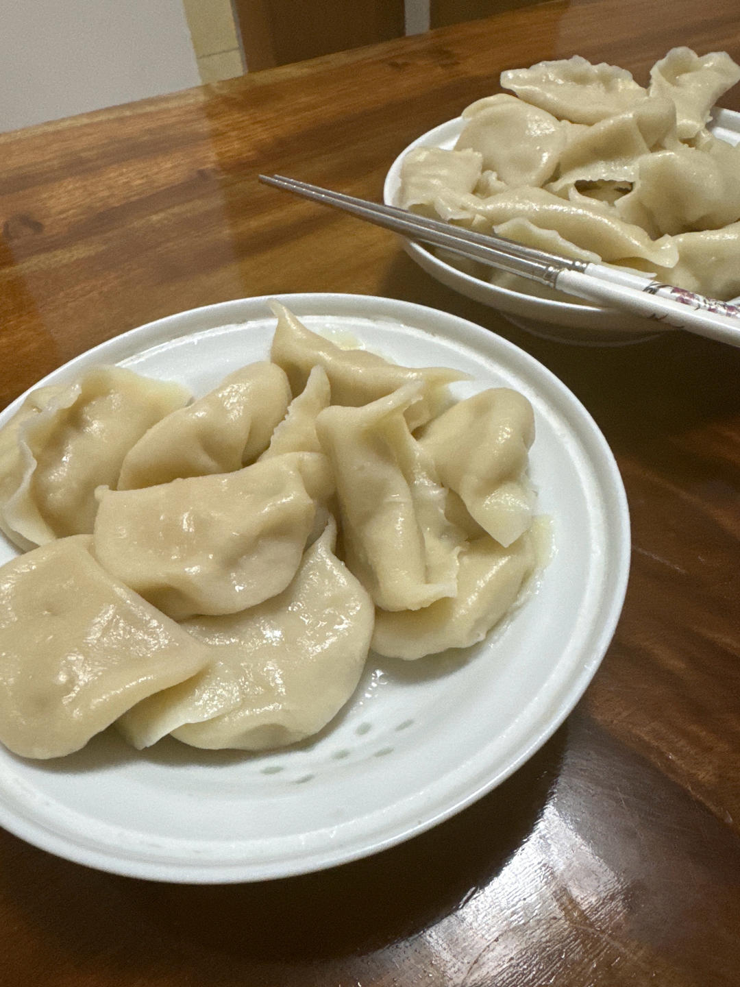 手工揉面三分钟，又韧又薄又好包的饺子皮
