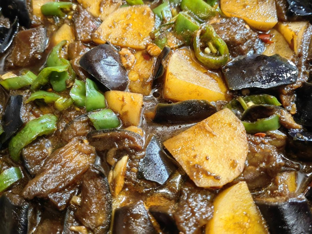 【超下饭】土豆炖茄子