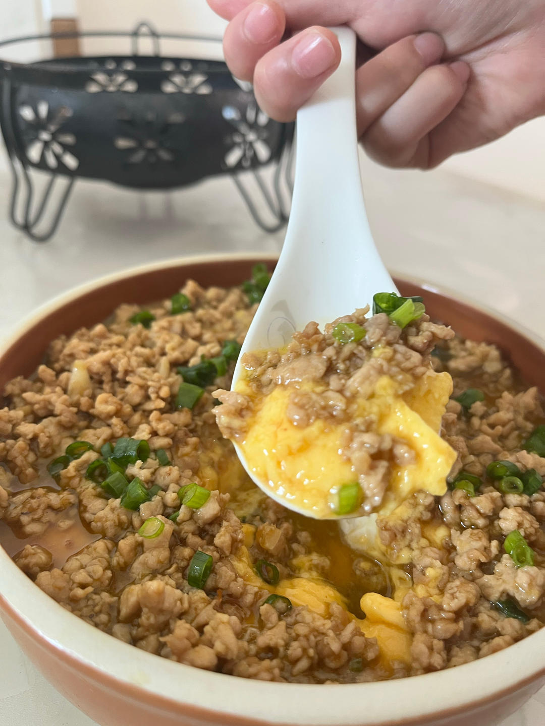 鸡蛋抱豆腐