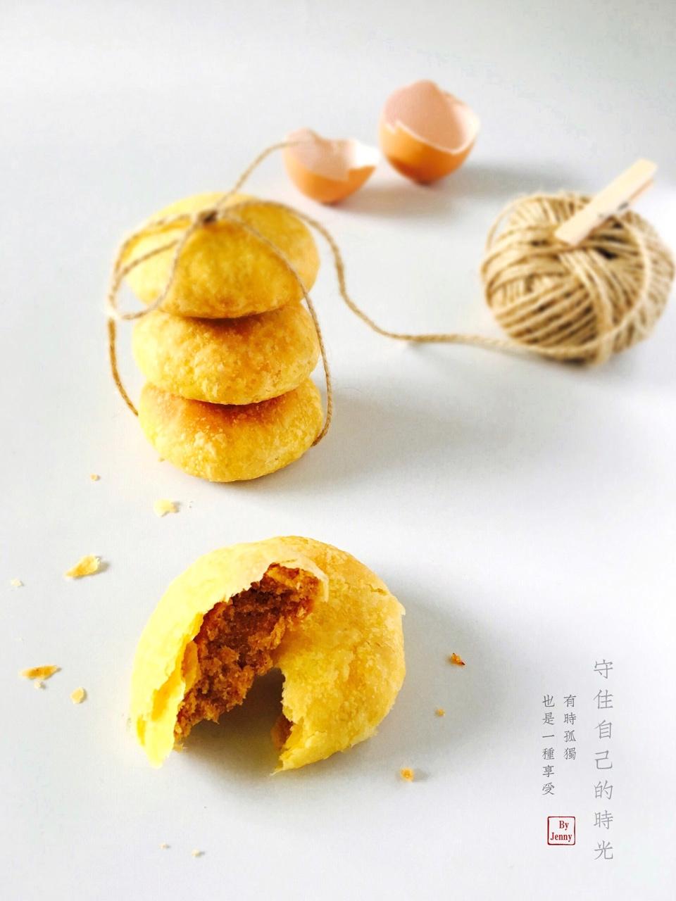 金丝肉松饼