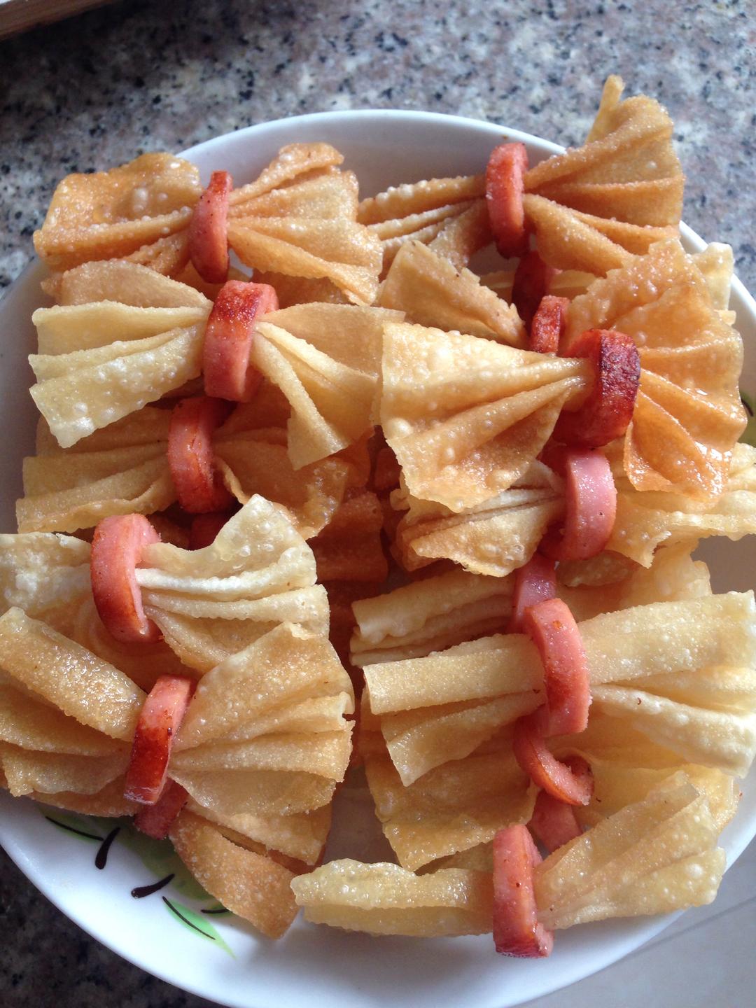 蝴蝶薄脆的做法