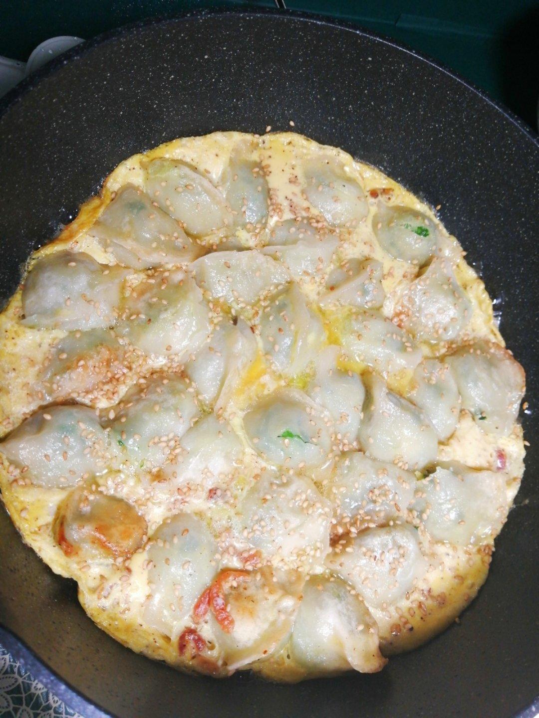 懒人快手抱蛋煎饺