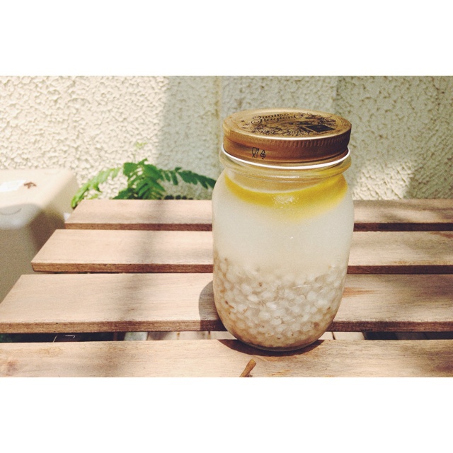 薏米柠檬水