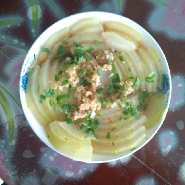 肉末清蒸冬瓜