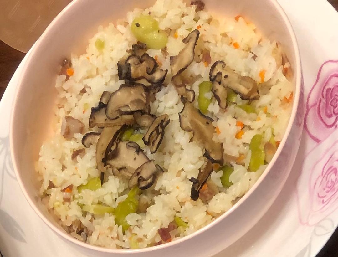 蚕豆咸肉腊肠饭【食材包操作说明】