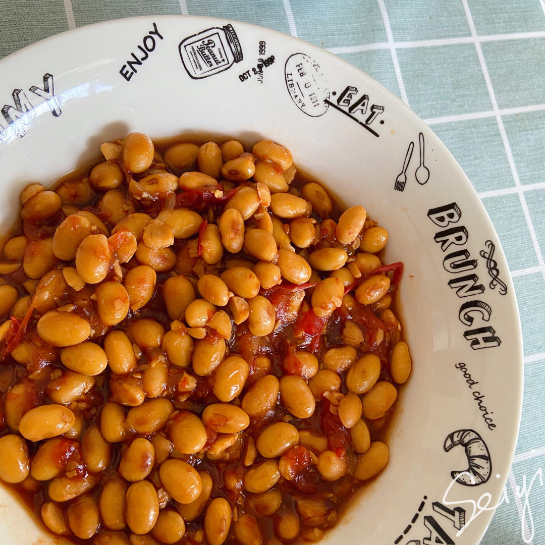 茄汁黄豆（超下饭）