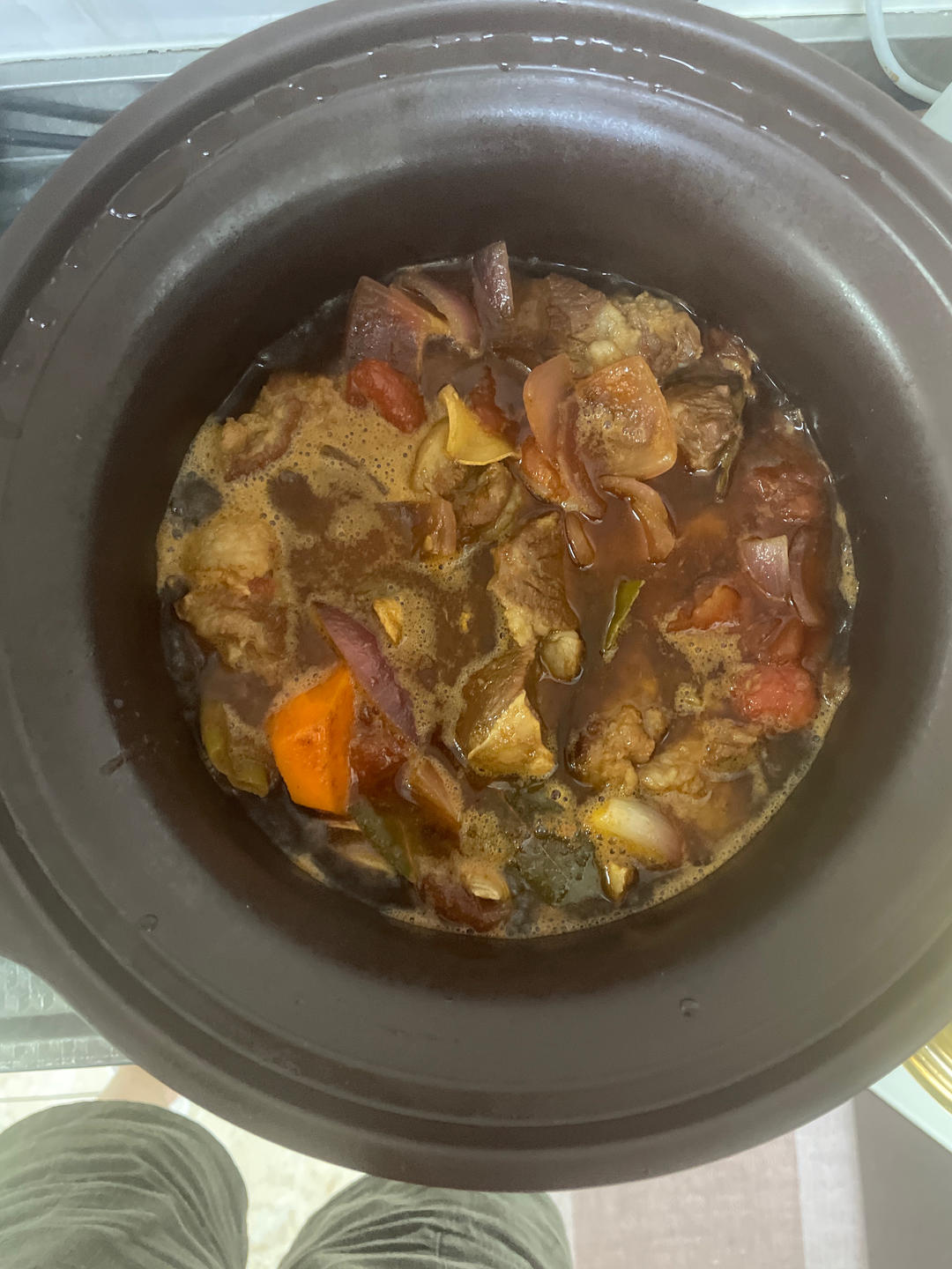 番茄炖牛腩