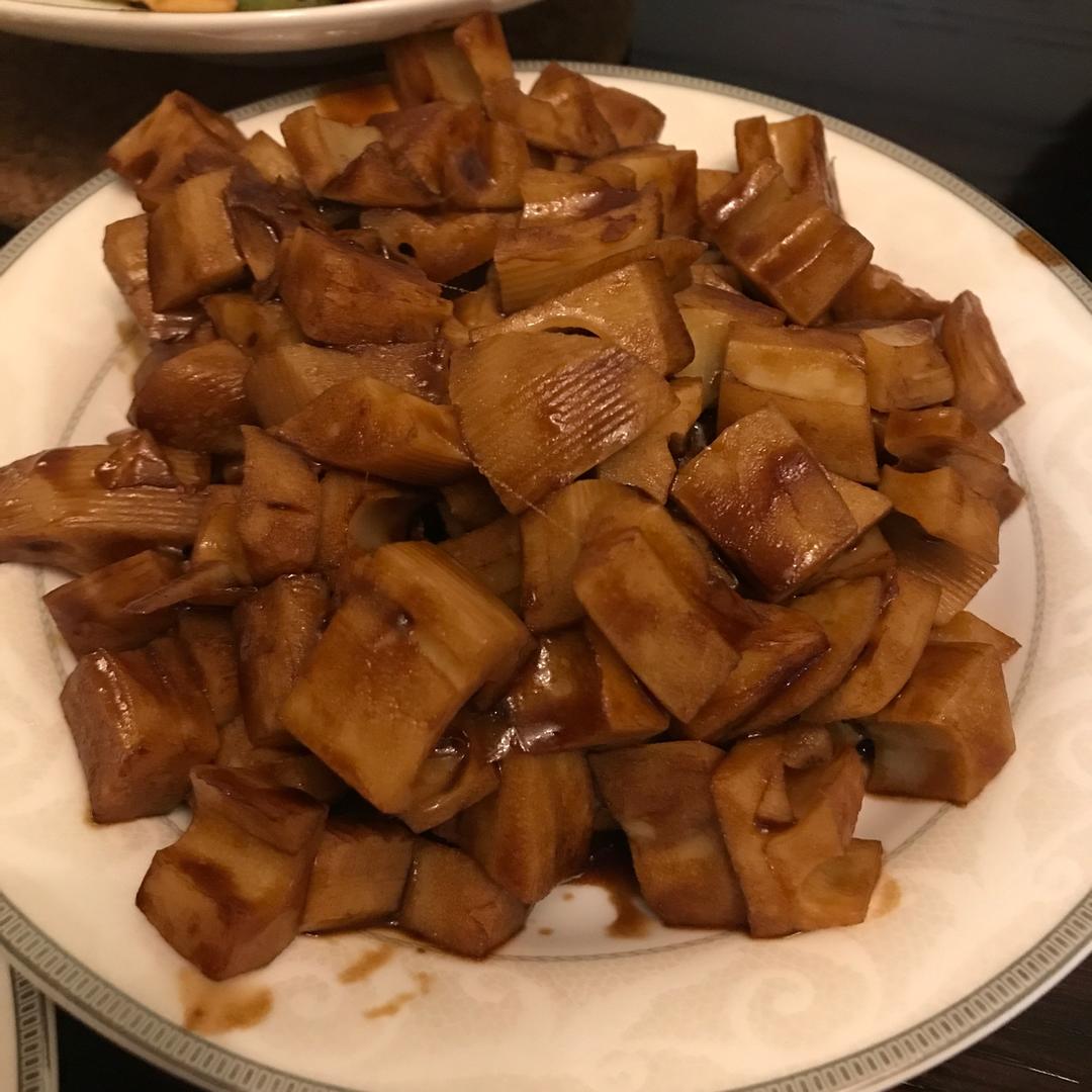 酸甜的开胃菜-  糖醋藕丁