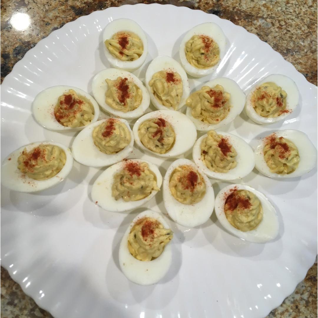 |感恩节特辑|·头盘·托斯卡纳鸡蛋Deviled Eggs