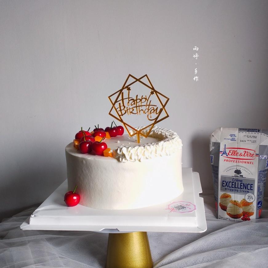 🎉清爽不腻的水果蛋糕的做法