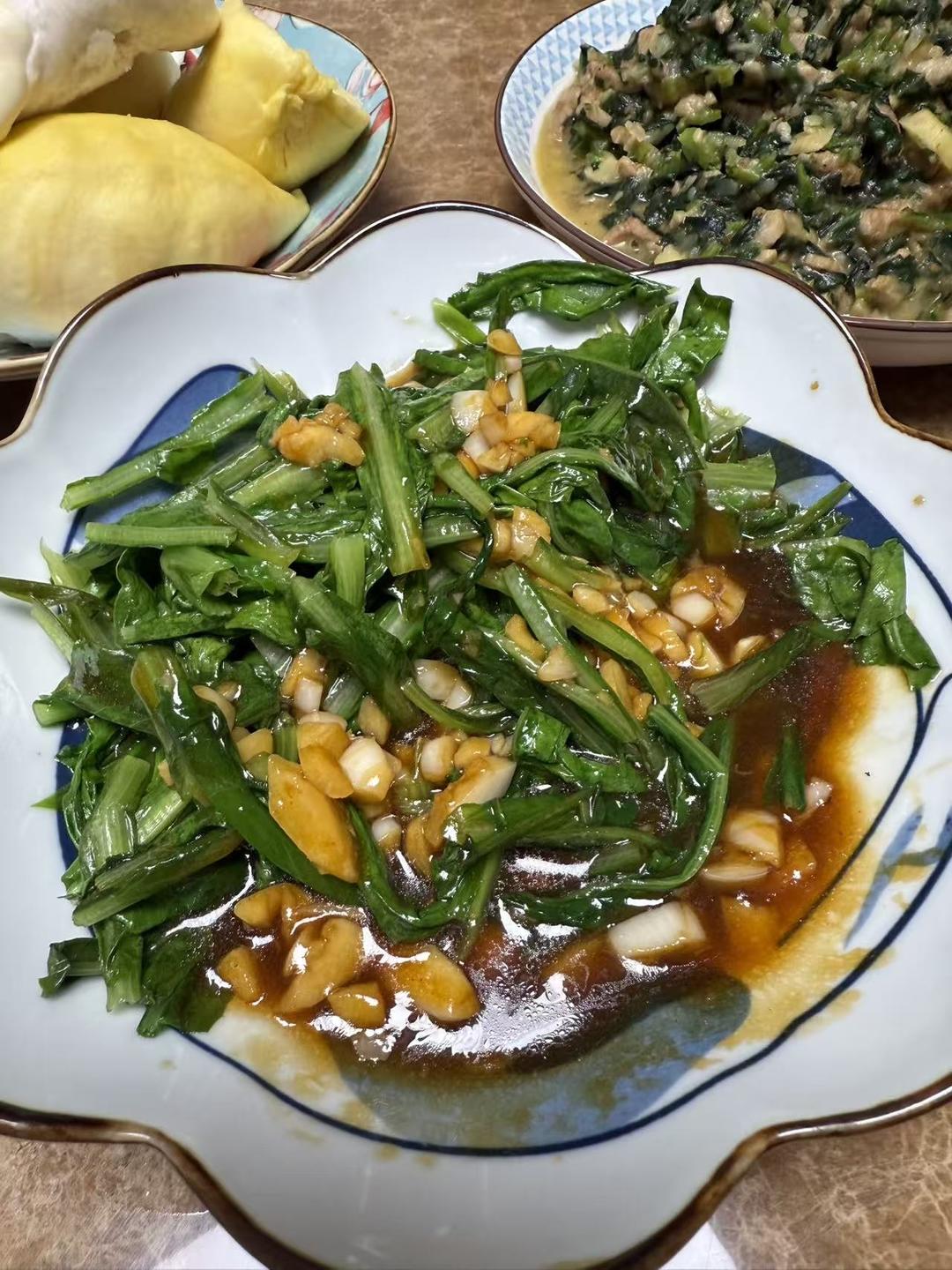 蒜蓉油麦菜（手残党一学就会）