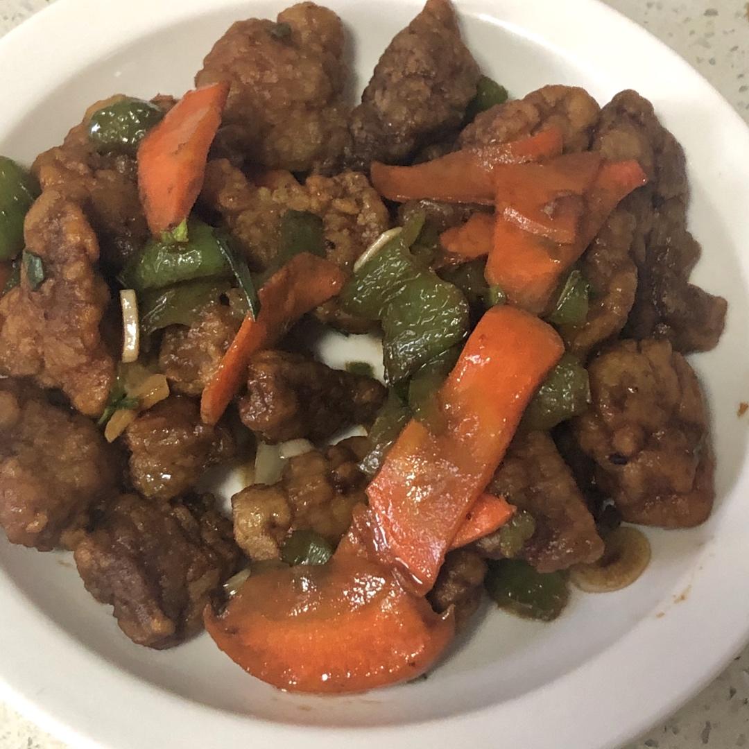 溜肉段，熘肉段（晶莹透亮外脆里嫩）