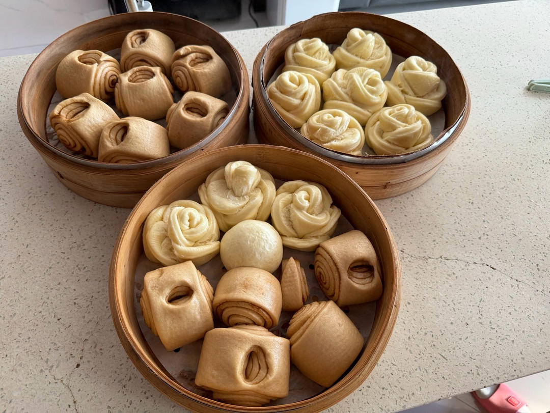 红糖手撕馒头（一次发酵）