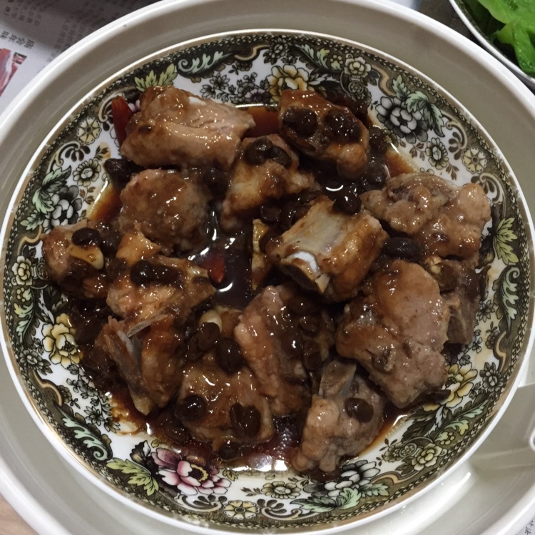 豆豉蒸排骨