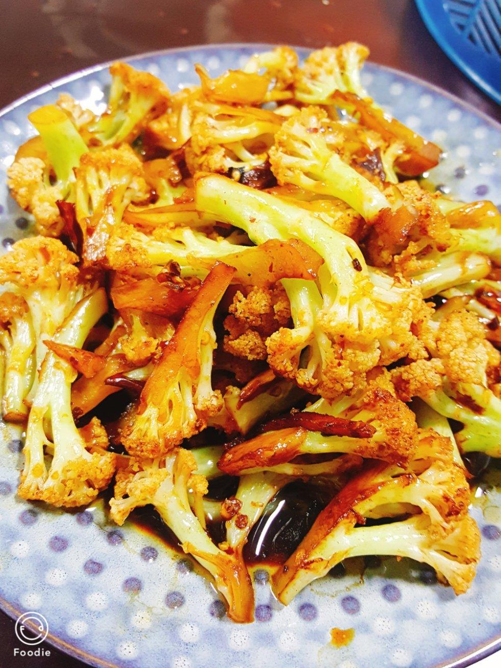 干锅有机花菜