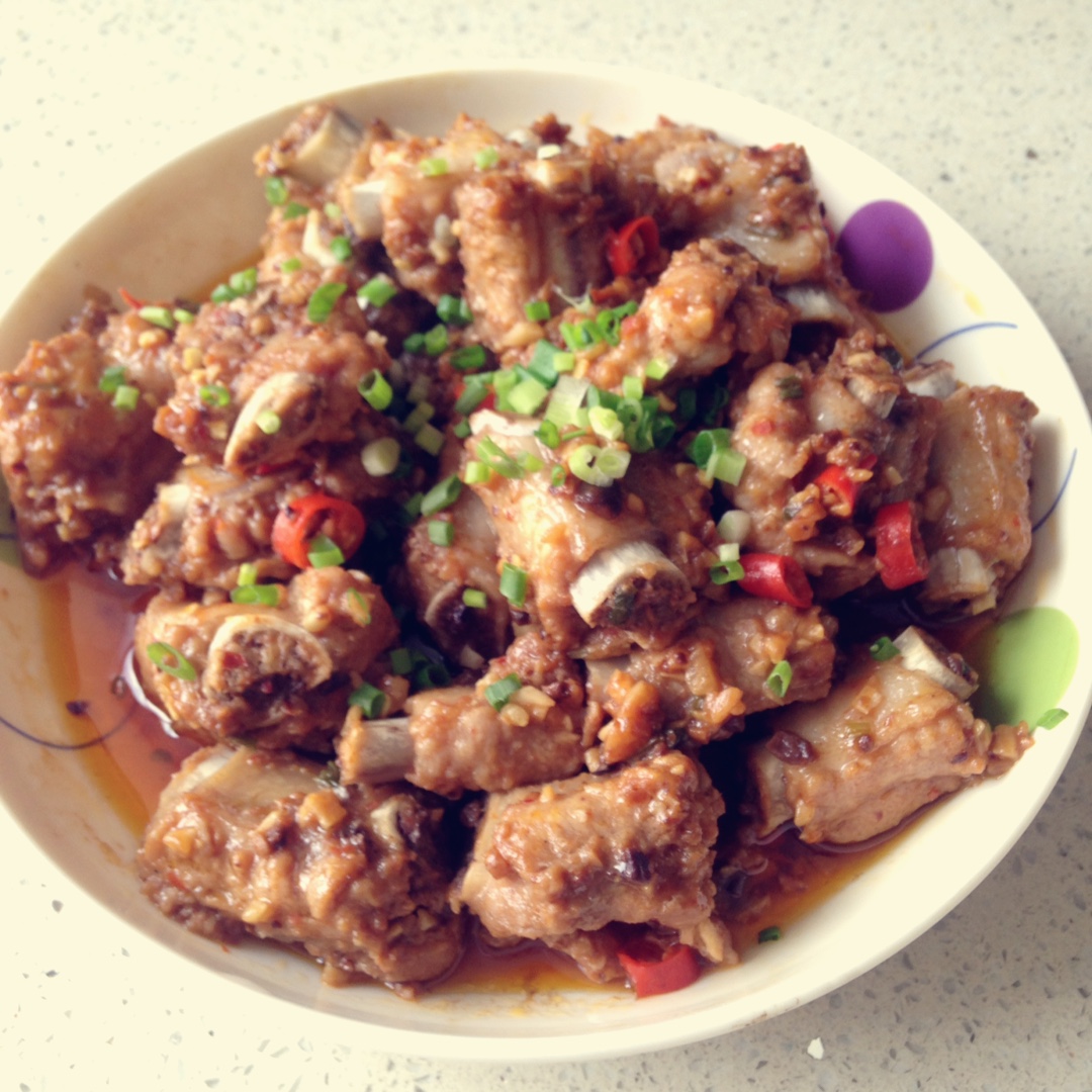 豆豉蒸排骨