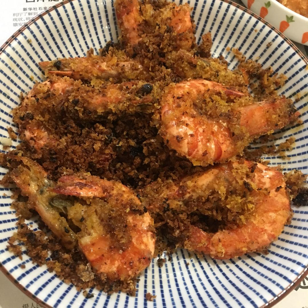 避风塘炒虾