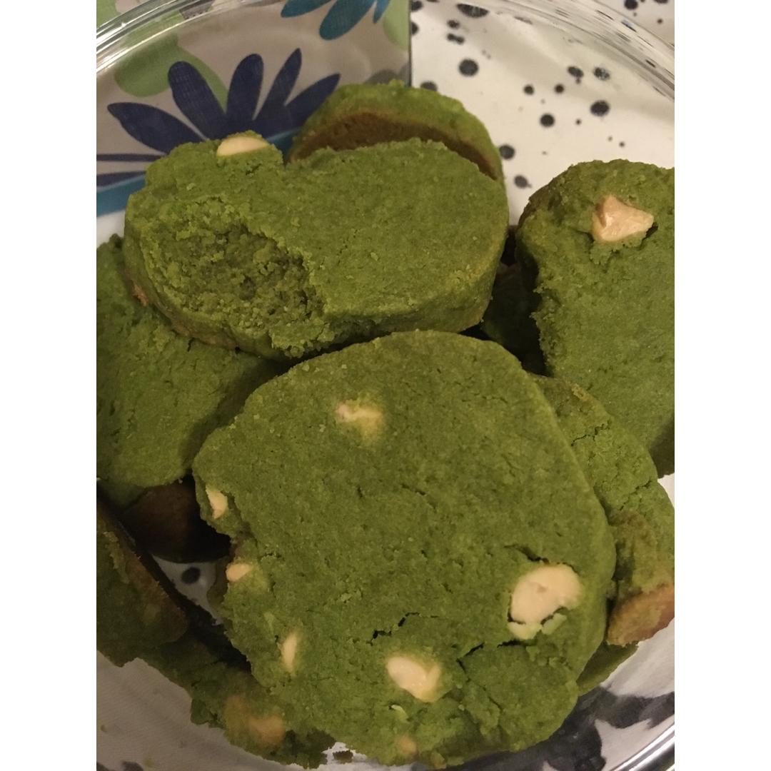 抹茶杏仁饼干