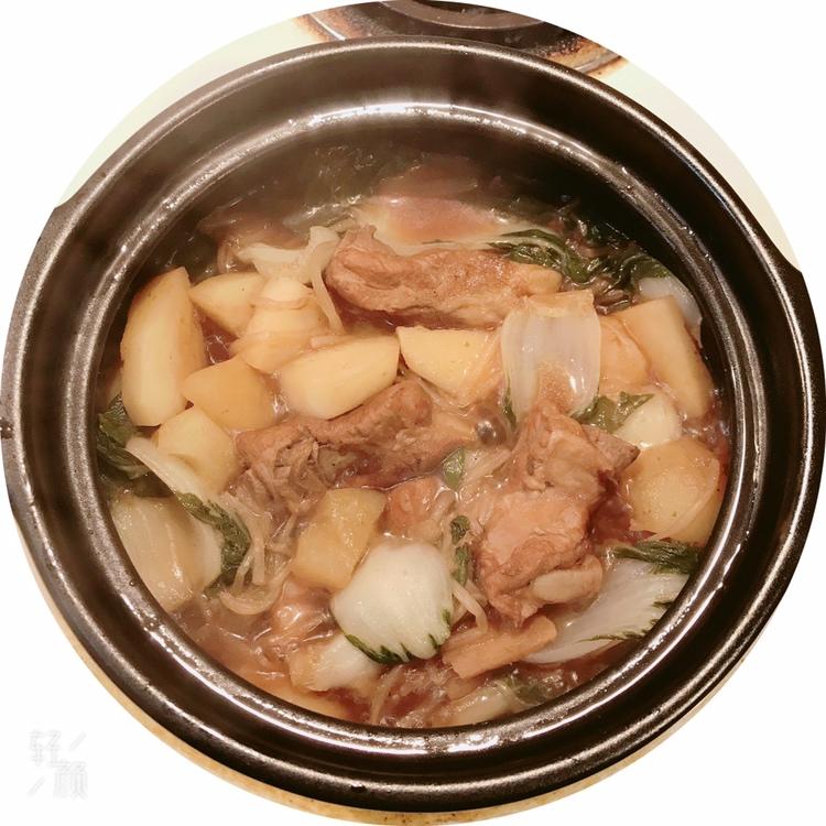 土豆炖排骨
