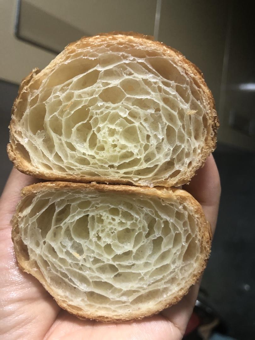 Sara可颂系列一：法国T粉冷藏发酵可颂