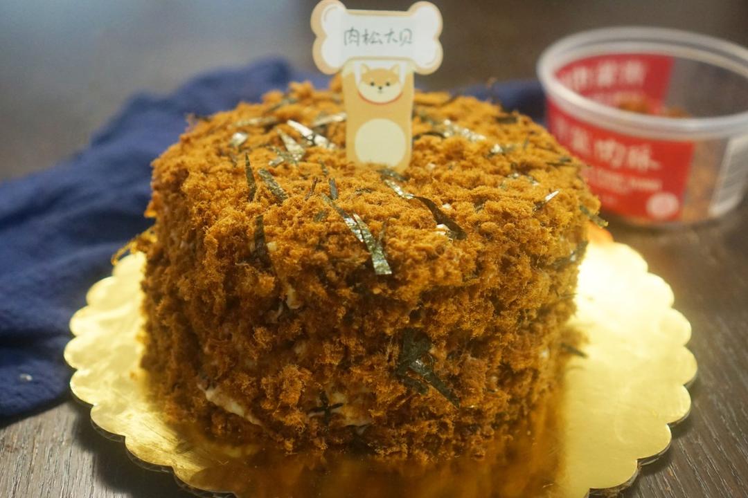 肉松爆浆蛋糕