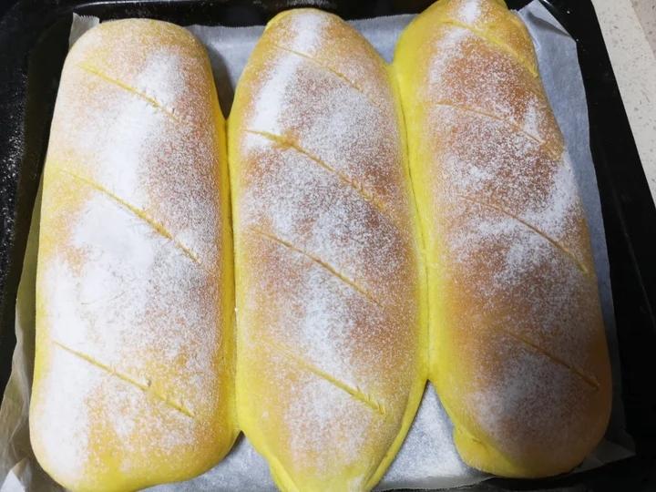 好吃到疯的南瓜奶酪软欧包