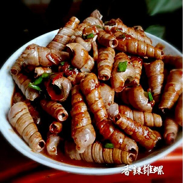 乔乔-1974做的香辣锥螺