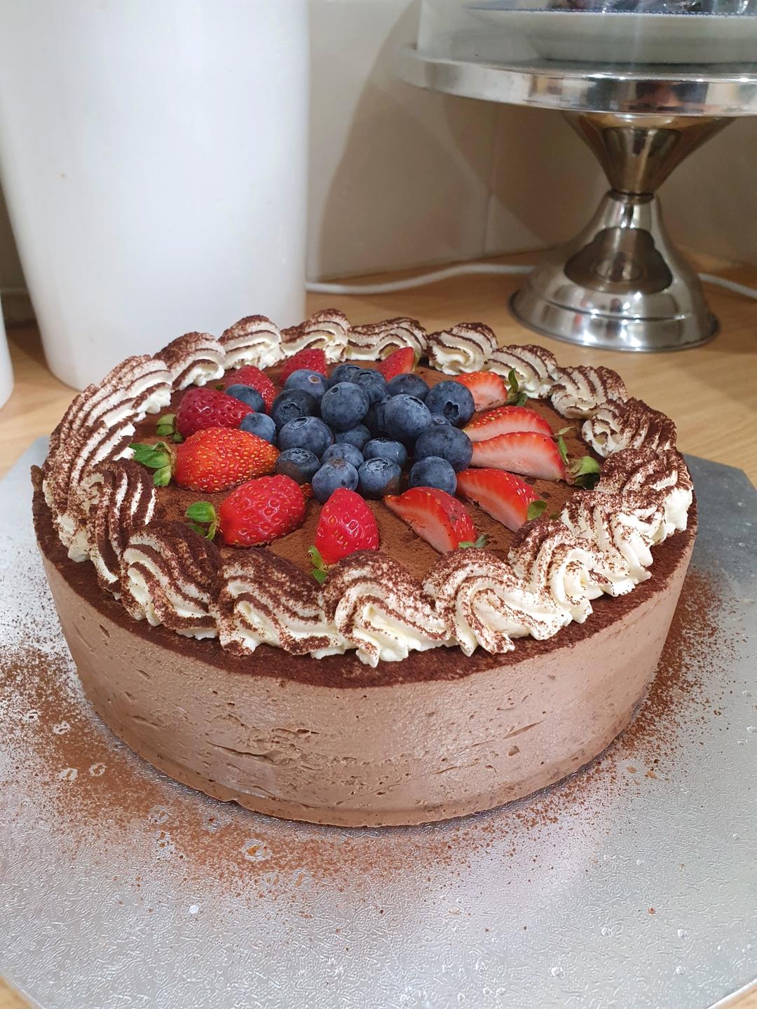 浓郁巧克力慕斯蛋糕（6寸）