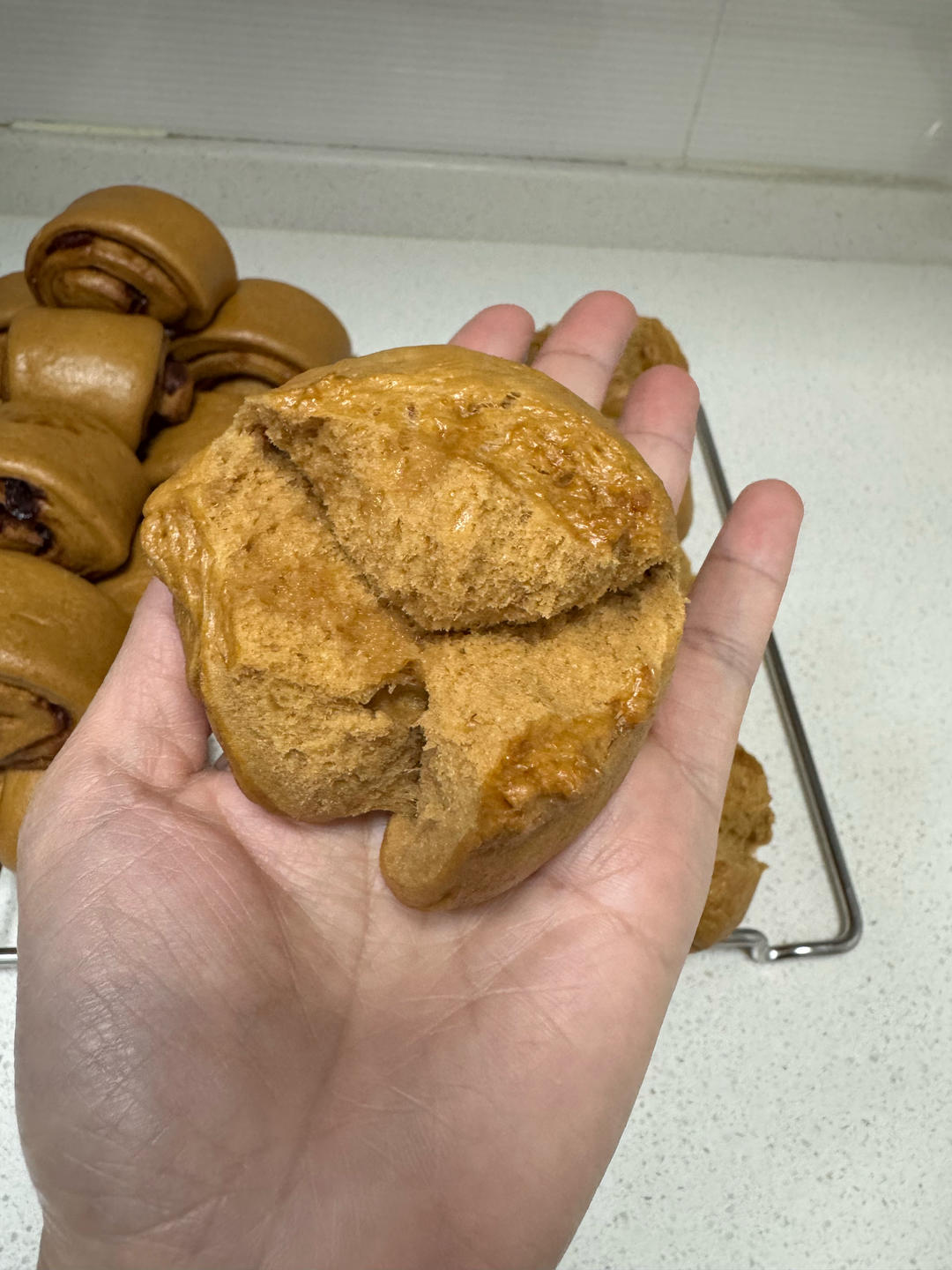 红糖自然开花馒头❗️按步骤来必定成功(ง•̀_•́)ง想偷懒不行哦