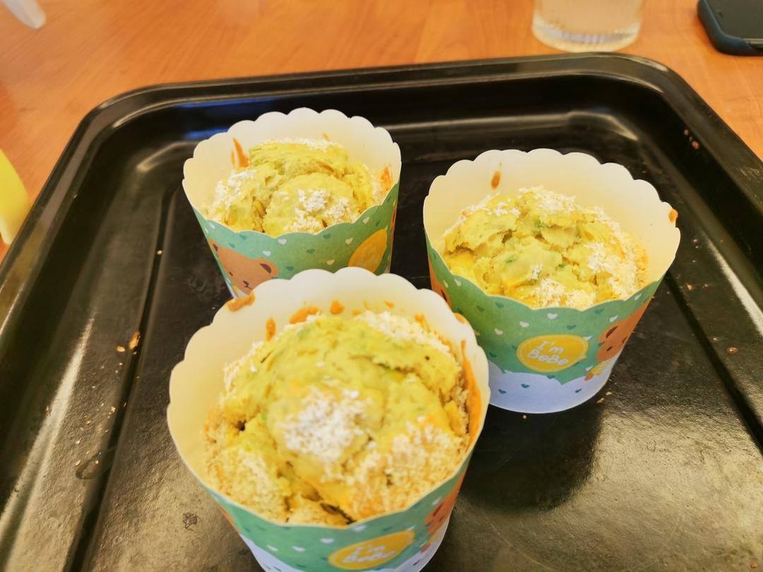 牛油果玛芬蛋糕（低糖低油）