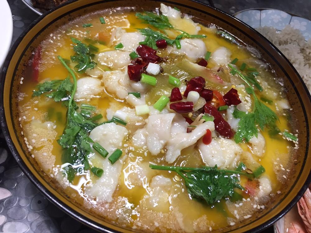 汤都不放过的（酸萝卜）泡菜鱼片