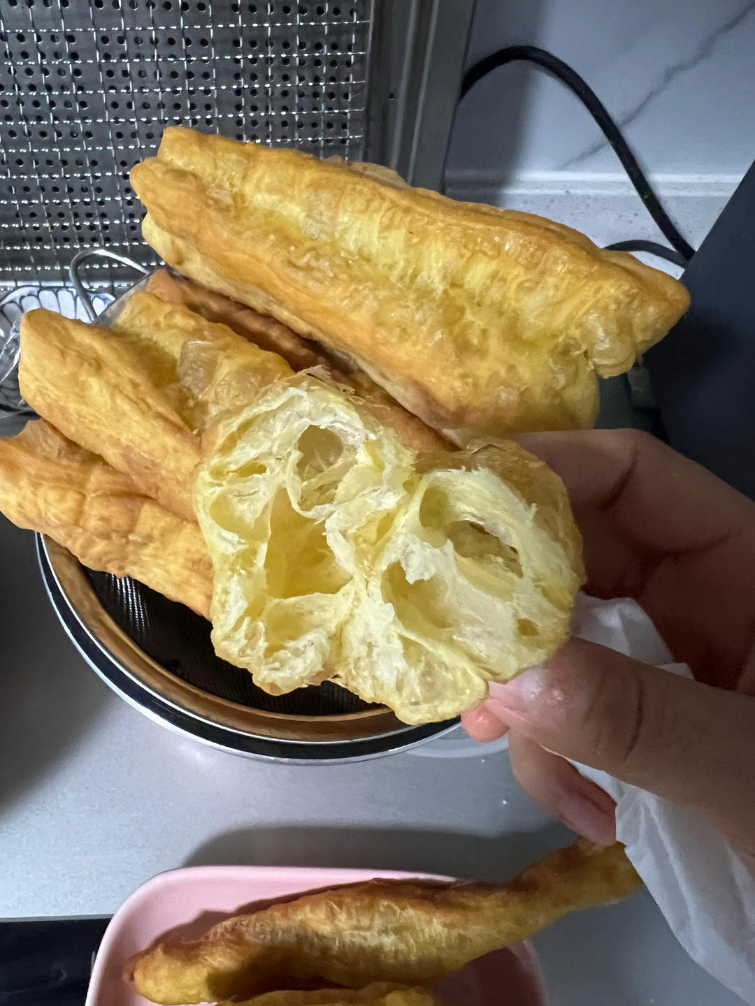 一次成功自制油条