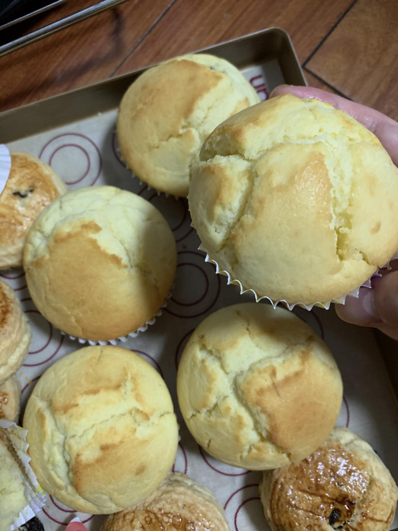 星巴克热销的爆头玛芬蛋糕