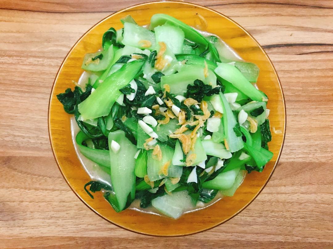 虾皮清炒小油菜