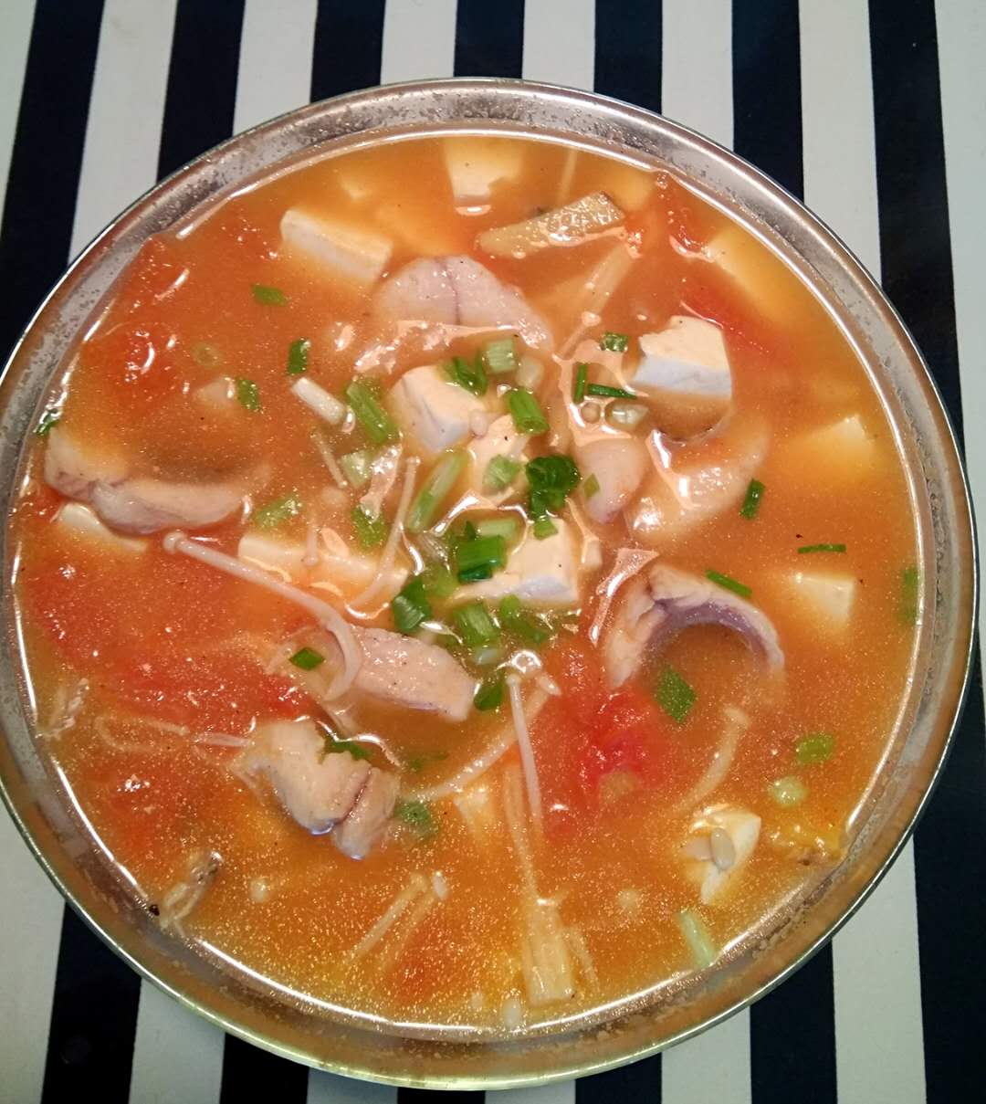 西红柿鱼片汤