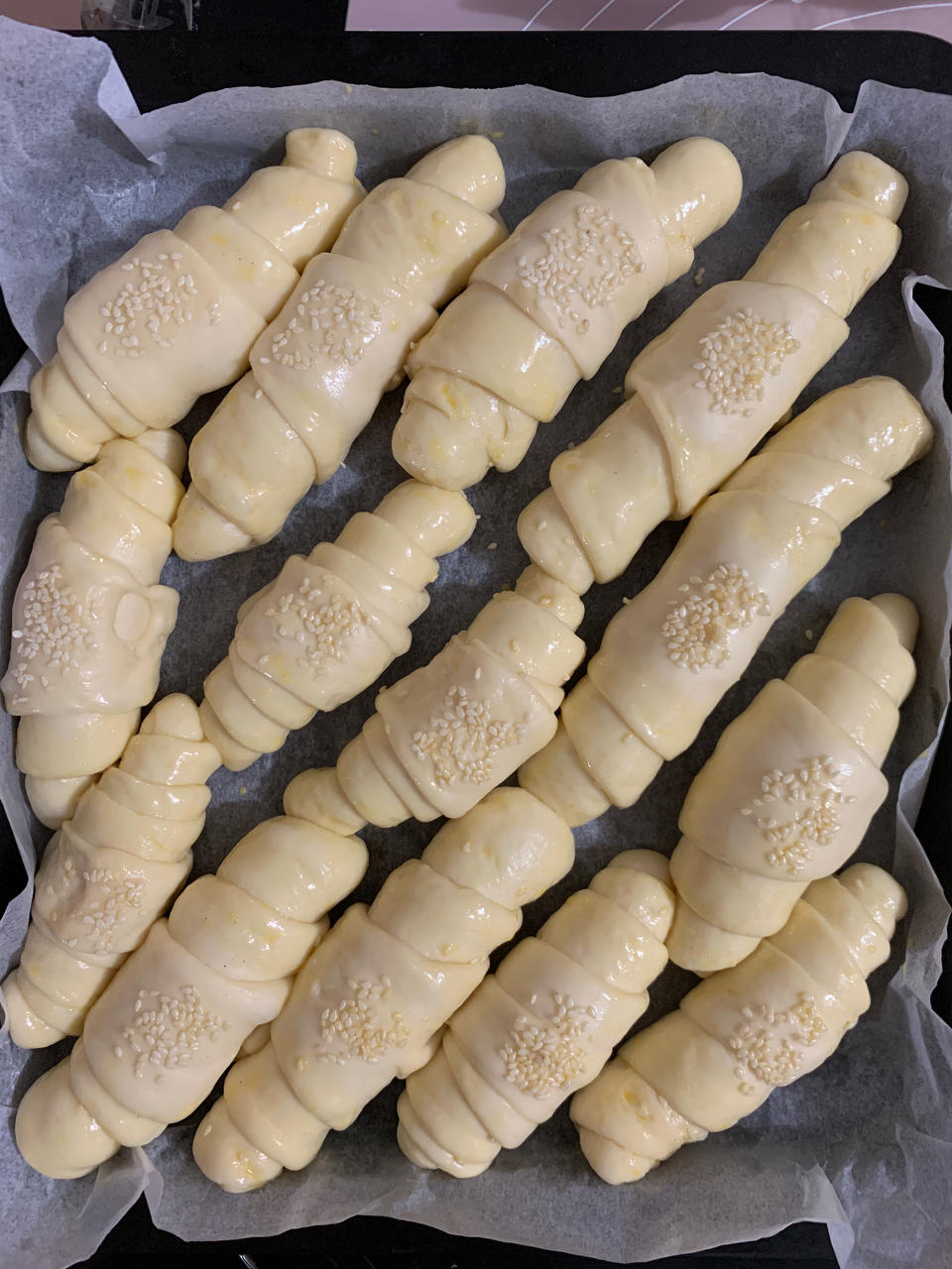 牛奶面包卷（直接法）