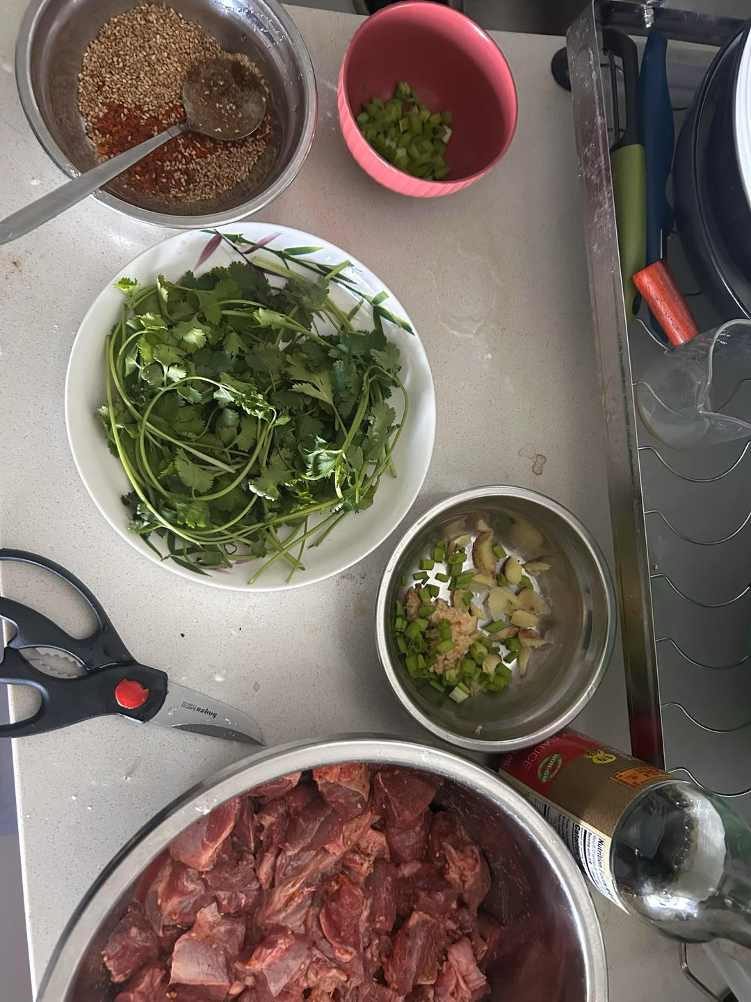 吃不到膻味的比烧烤更好吃的孜然羊肉🐏