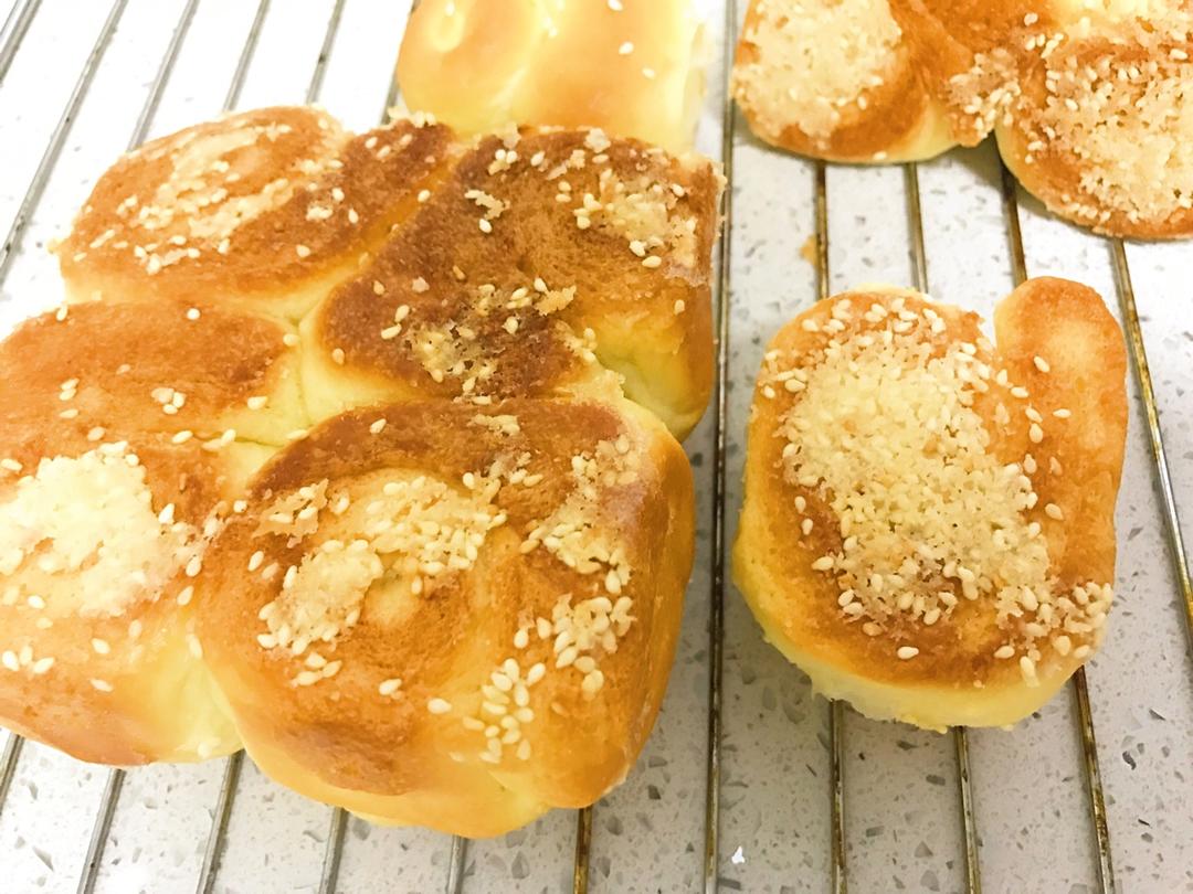 奶油蜂蜜小面包