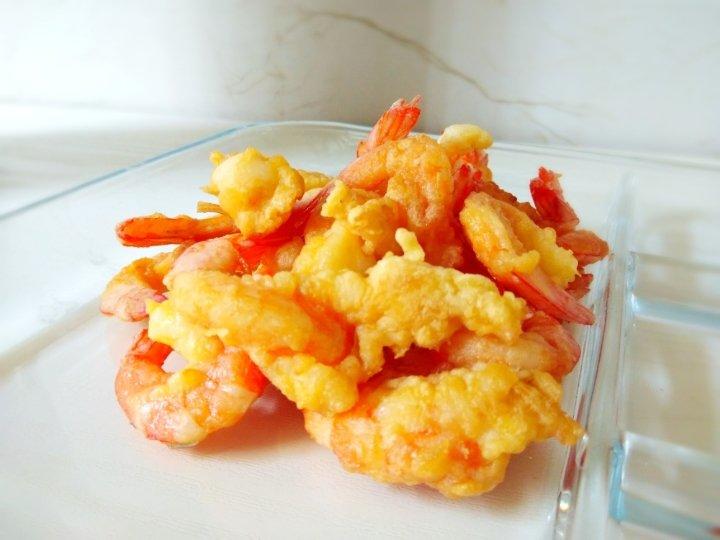 面包糠炸虾