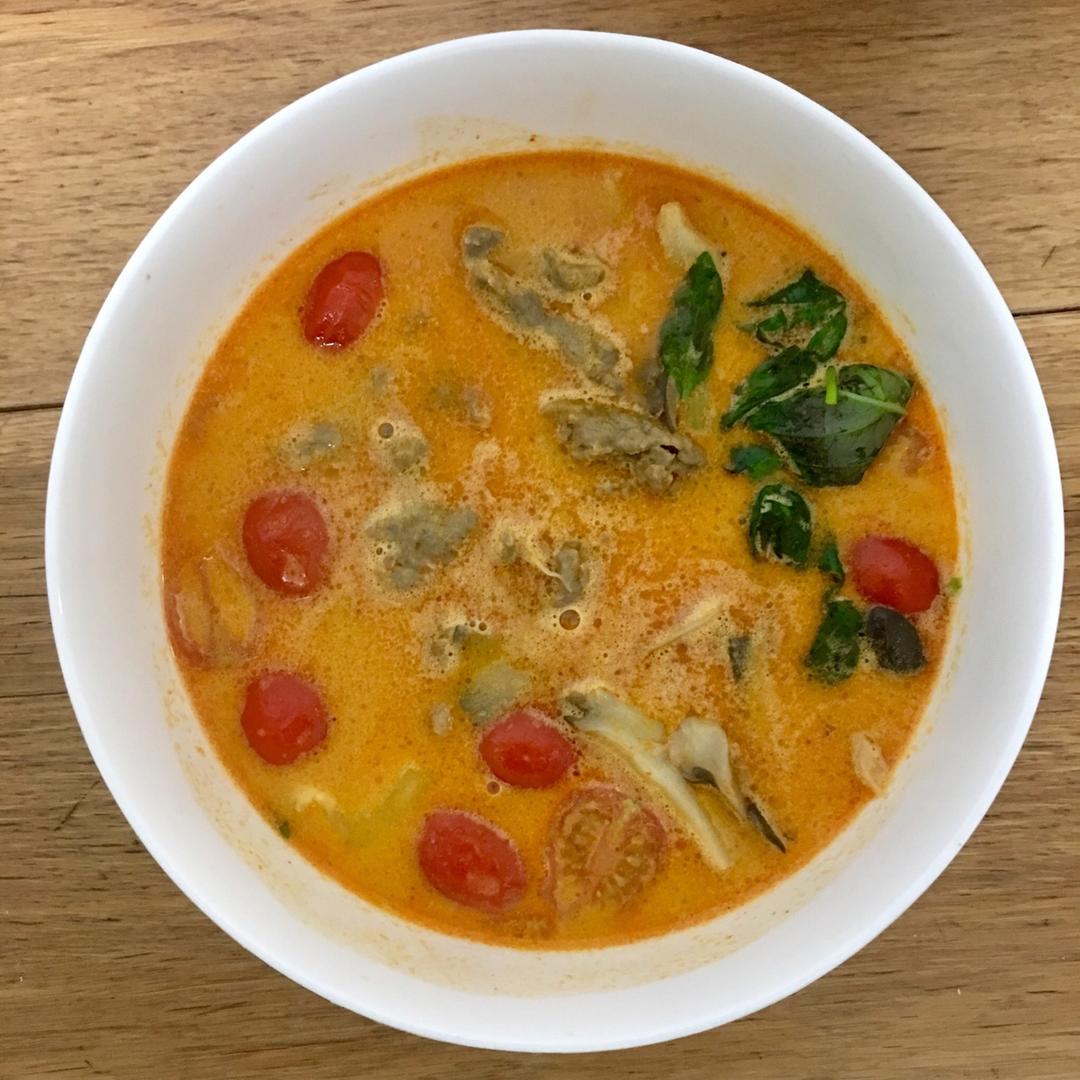 泰式红咖喱烩牛肉【食材包操作说明】