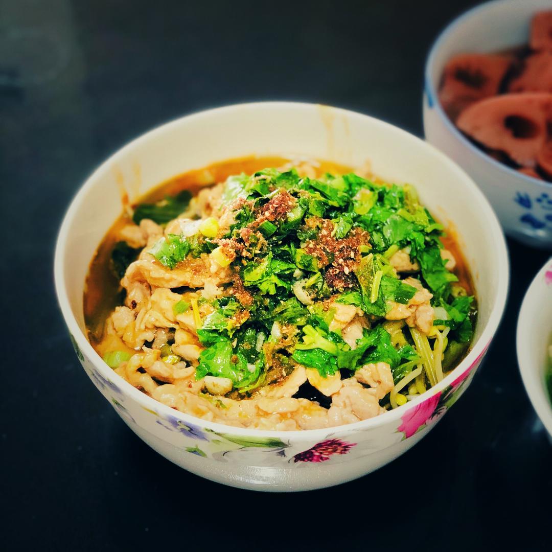 水煮肉片（适合小朋友）