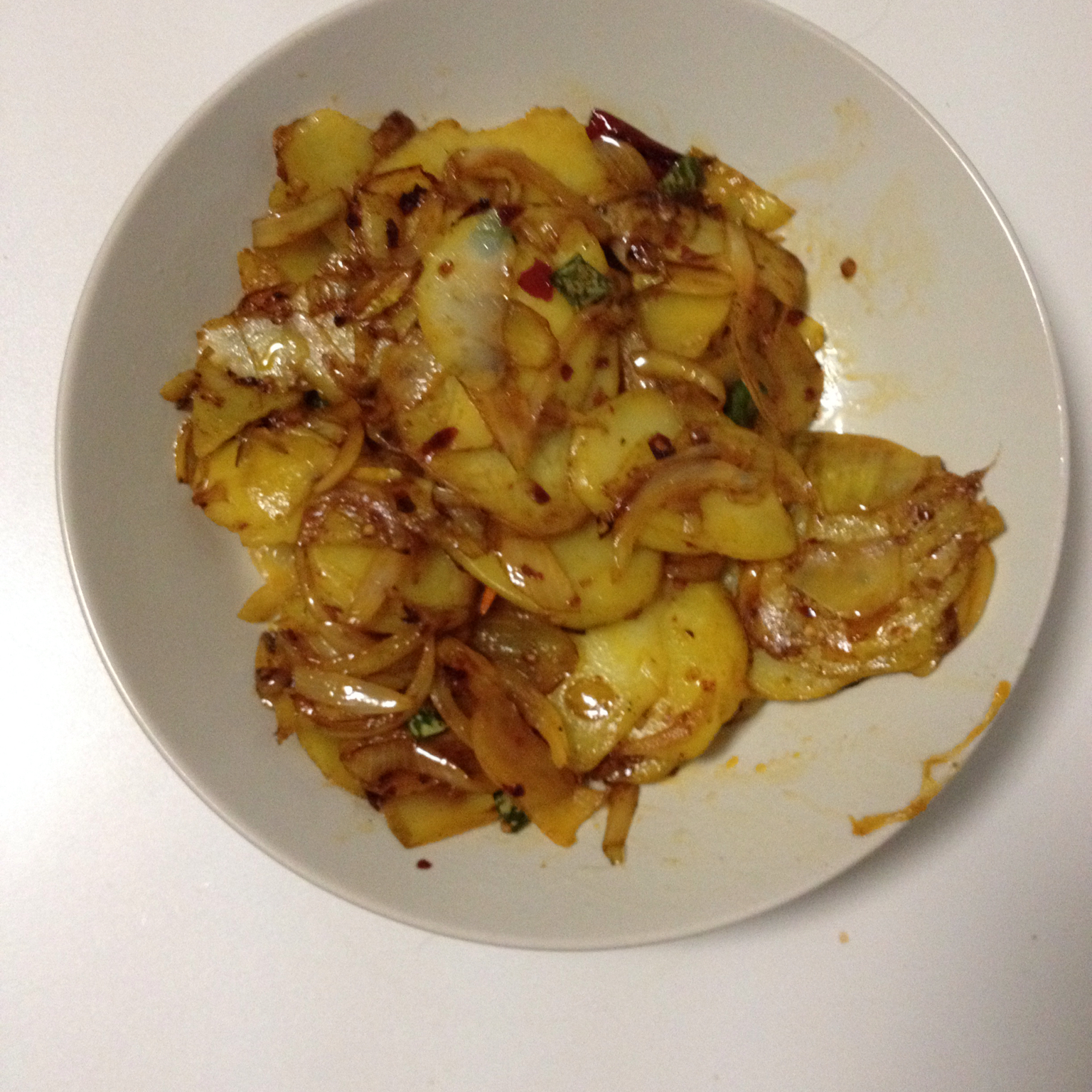 孜然洋葱土豆片