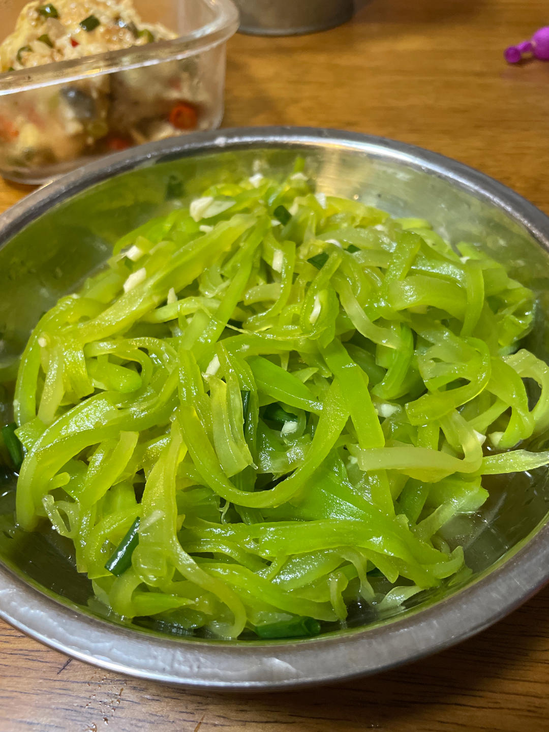 葱油青笋