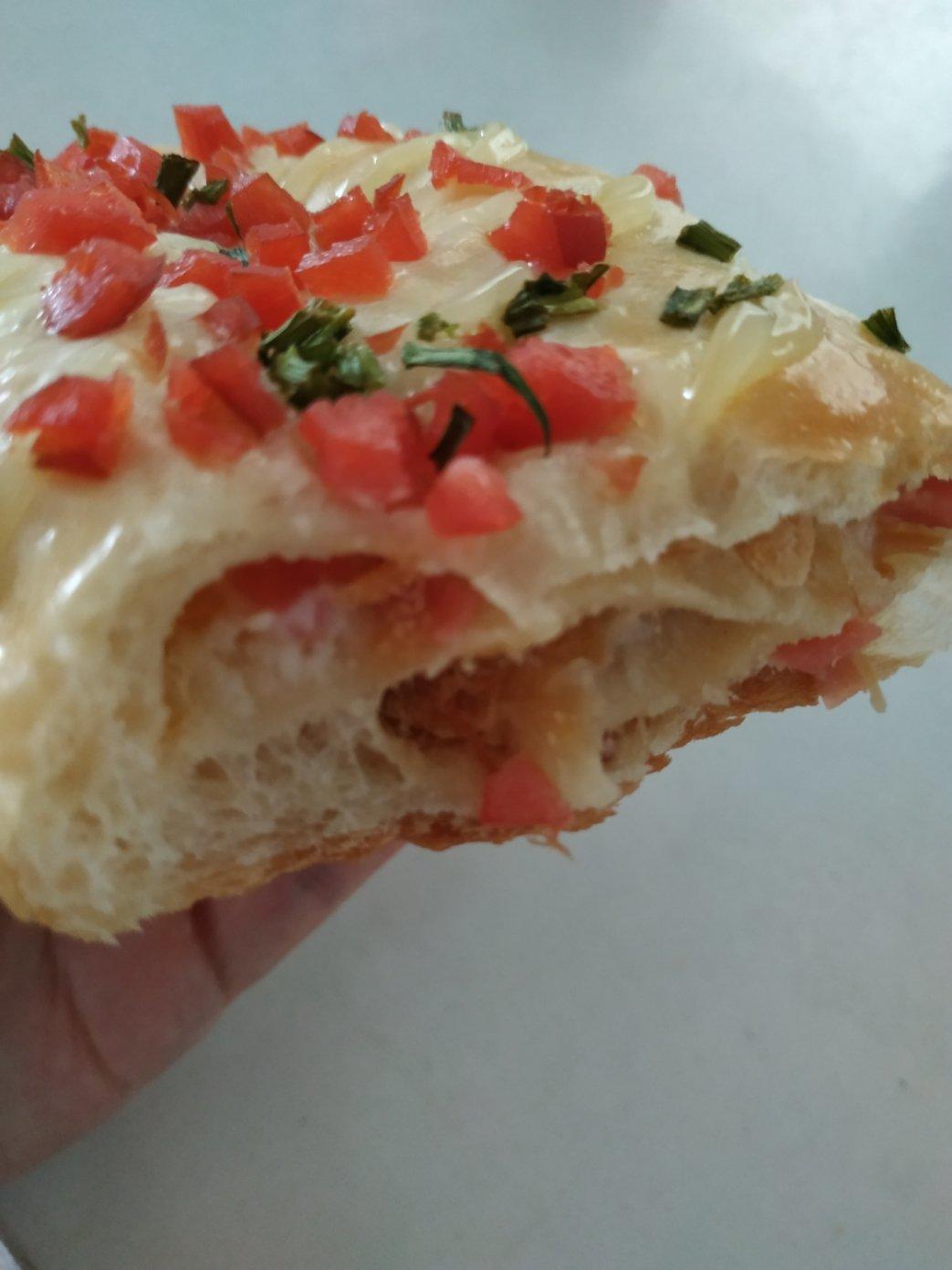 香葱火腿肉松面包